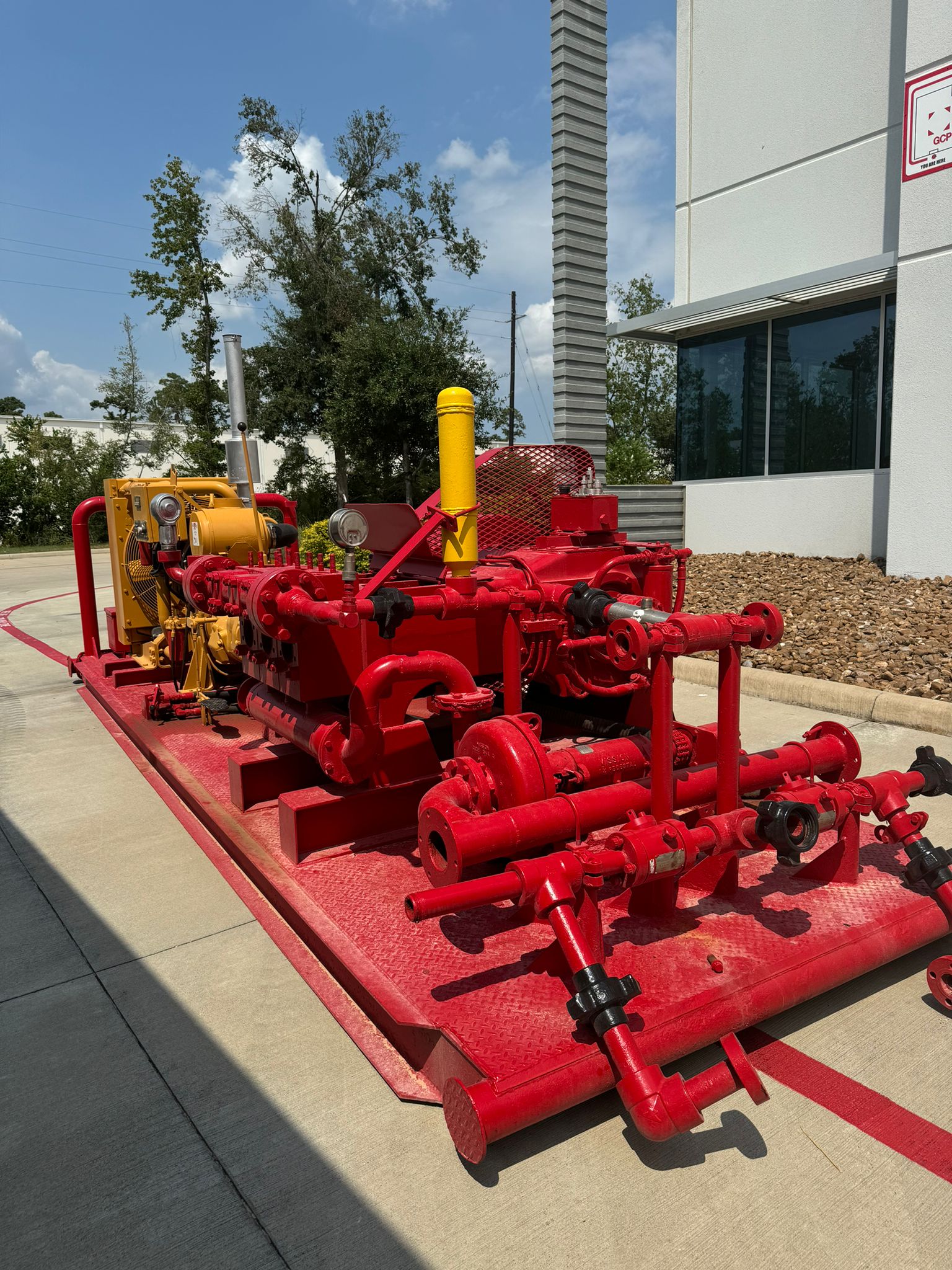 TULSA TRIPLEX TT-560 TRIPLEX PUMP UNIT - 4